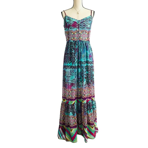Betsey Johnson Dresses & Skirts - Betsey Johnson Colorful Maxi Dress